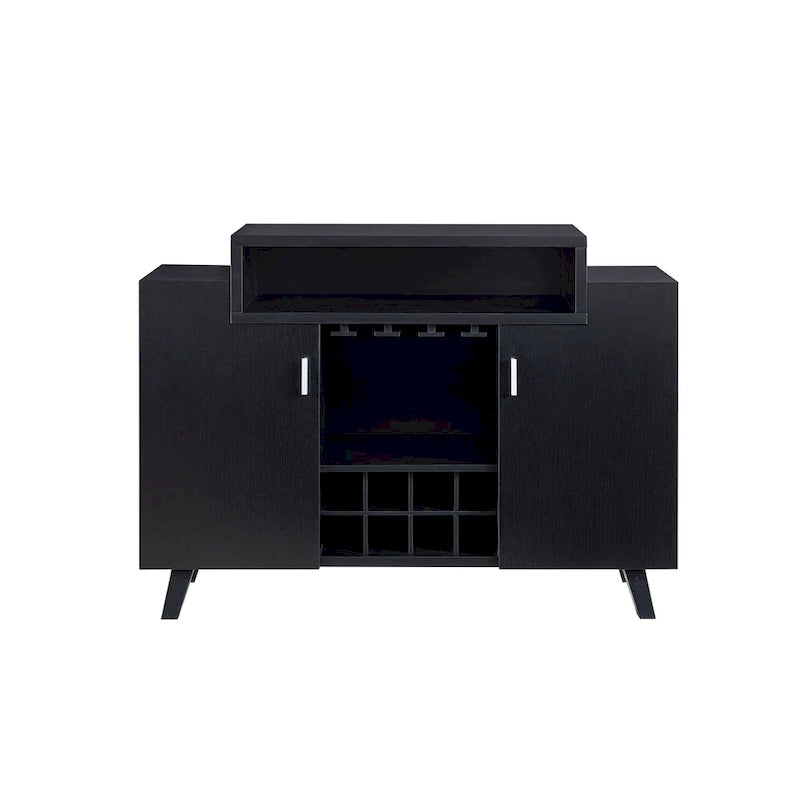 Meuble de rangement pour vins à 8 étagères Hafley Contemporain de Furniture of America