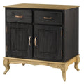 Buffet Vert en Bois