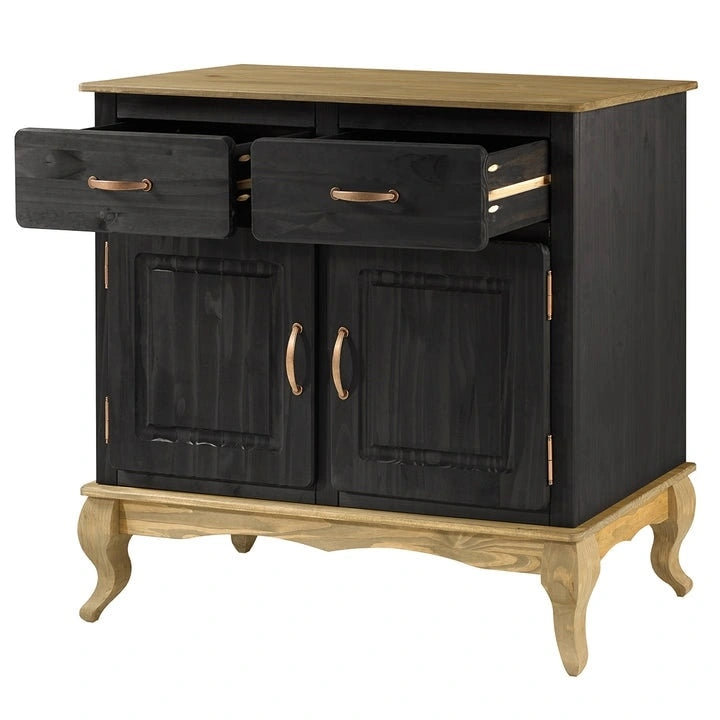 Buffet Vert en Bois