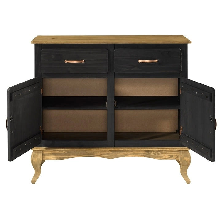 Buffet Vert en Bois