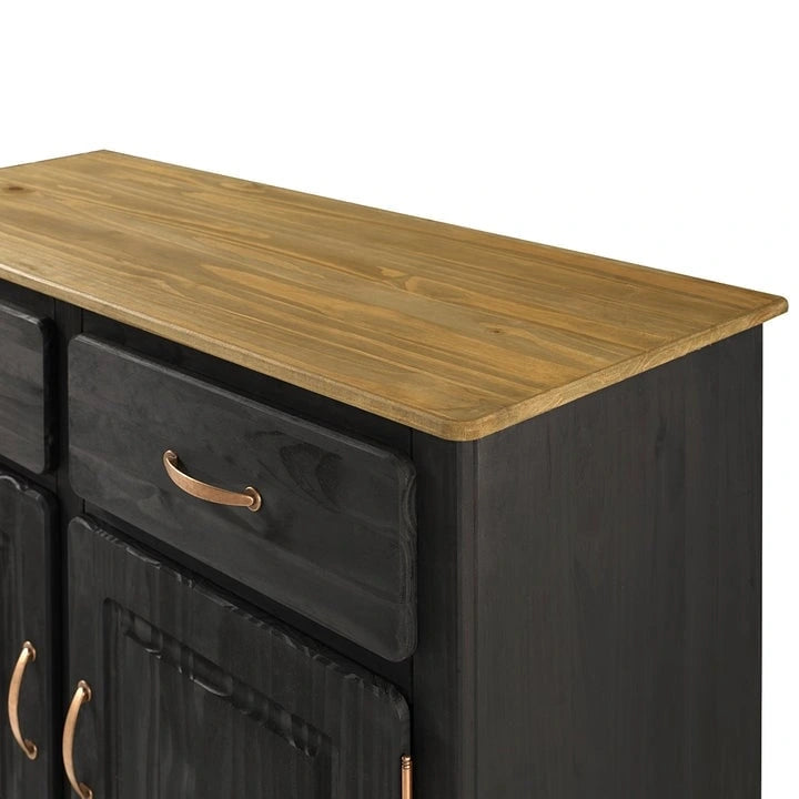 Buffet Vert en Bois
