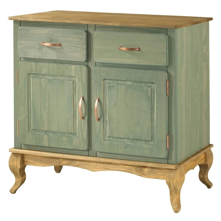 Buffet Vert en Bois