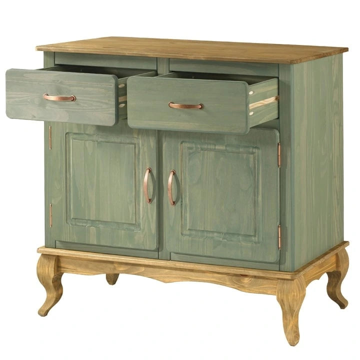 Buffet Vert en Bois