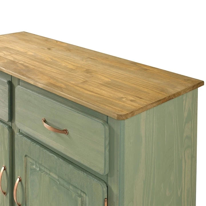 Buffet Vert en Bois