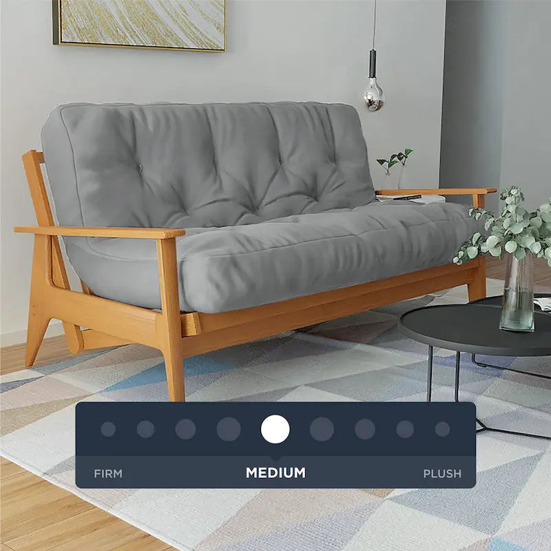 Matelas de futon Loosh Home en mousse à mémoire de forme 10 Gel, taille double