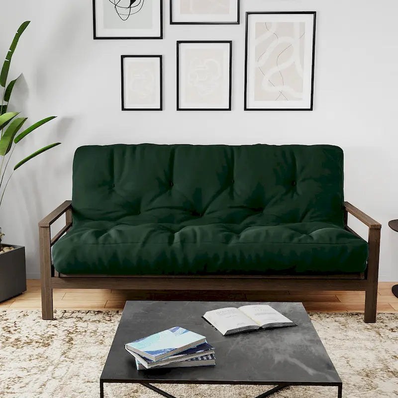 Matelas de futon Loosh Home en mousse à mémoire de forme 10 Gel, taille double