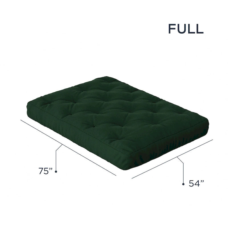 Matelas de futon Loosh Home en mousse à mémoire de forme 10 Gel, taille double
