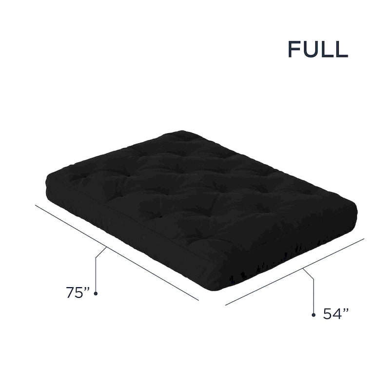 Matelas de futon Loosh Home en mousse à mémoire de forme 10 Gel, taille double