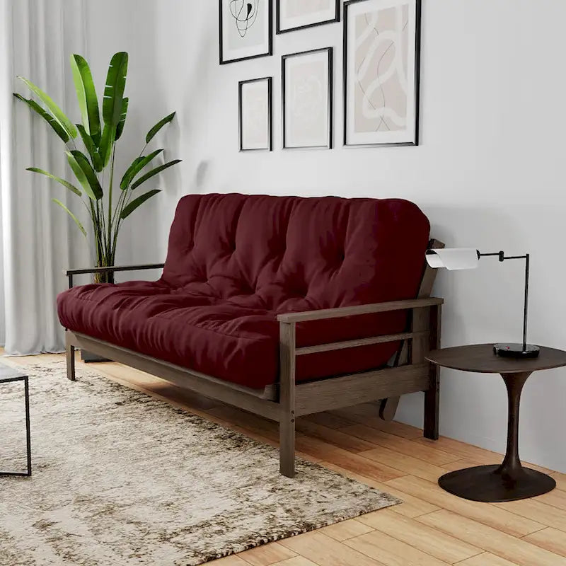 Matelas de futon Loosh Home en mousse à mémoire de forme 10 Gel, taille double
