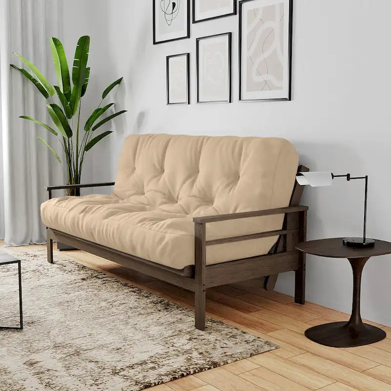 Matelas de futon Loosh Home en mousse à mémoire de forme 10 Gel, taille double