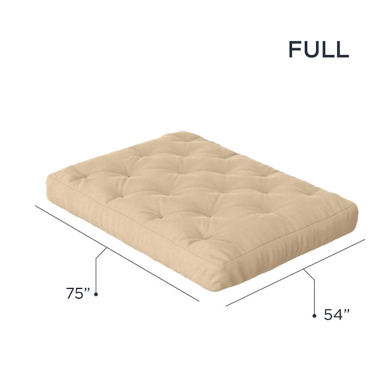 Matelas de futon Loosh Home en mousse à mémoire de forme 10 Gel, taille double