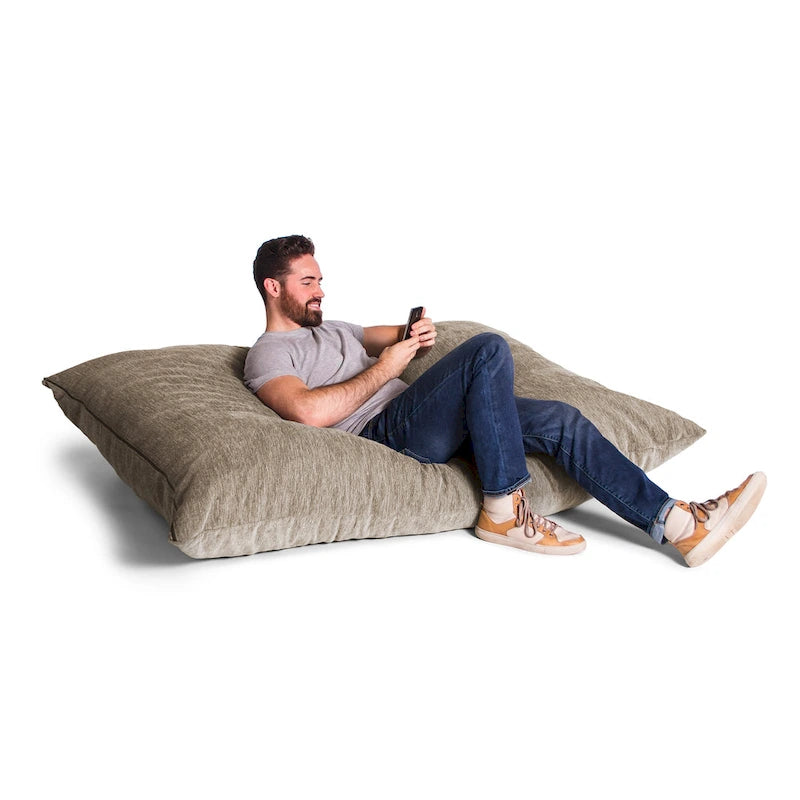Jaxx Floor Chenille Oreiller Pouf Fauteuil