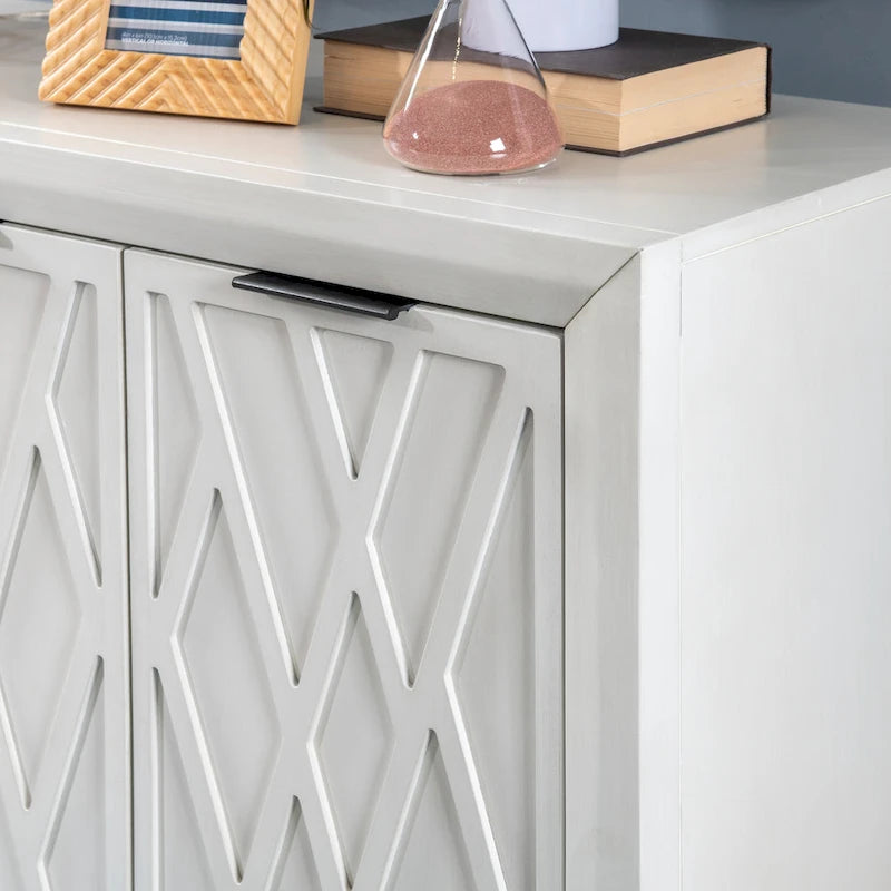 Meuble d'appoint réglable à 3 portes Camlin Wood