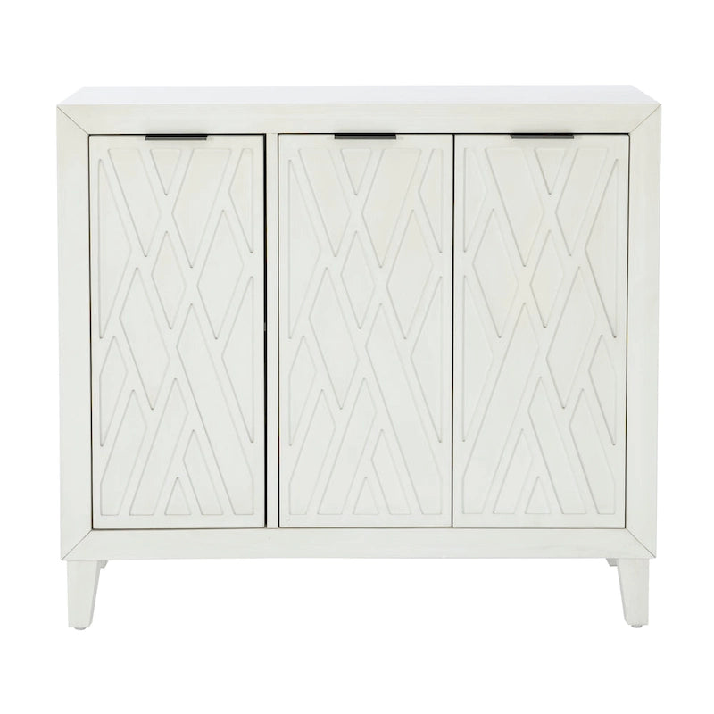 Meuble d'appoint réglable à 3 portes Camlin Wood