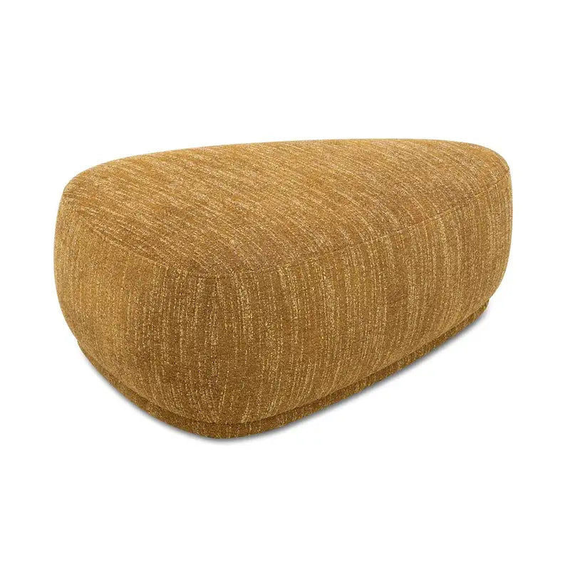 Pouf cocktail triangulaire arrondi Pebble 44
