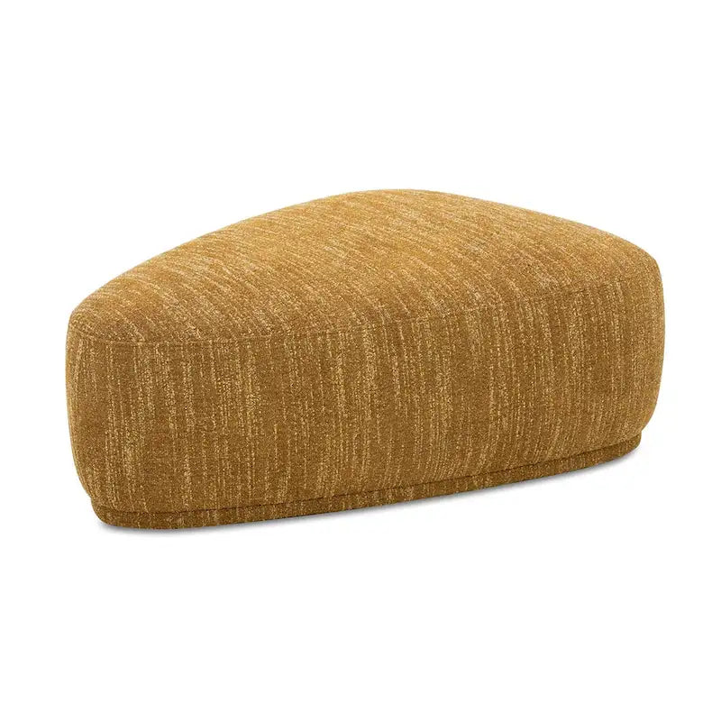 Pouf cocktail triangulaire arrondi Pebble 44