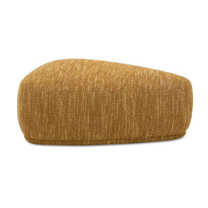 Pouf cocktail triangulaire arrondi Pebble 44