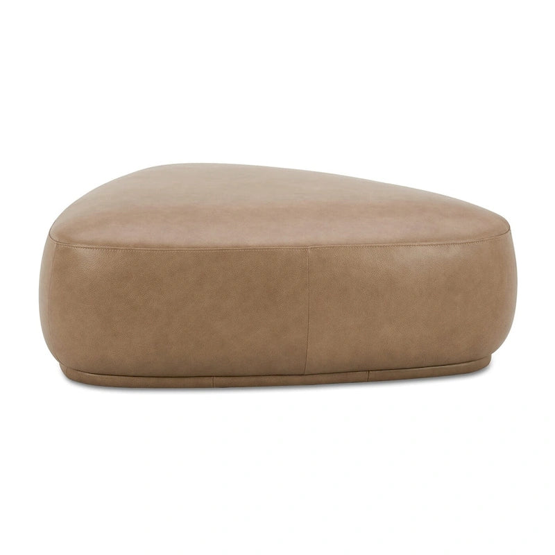 Pouf cocktail triangulaire arrondi Pebble 44