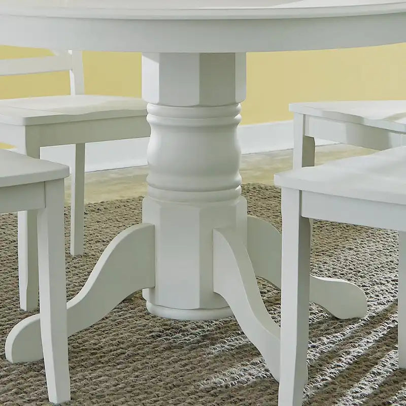 Homestyles Table à manger sur pied ronde 42 po (Table seulement)