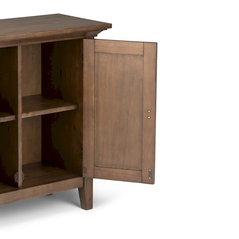 Meuble de rangement bas de transition en BOIS MASSIF 32 pouces WYNDENHALL Mansfield - 32 larg. x 14 prof. x 31 haut.
