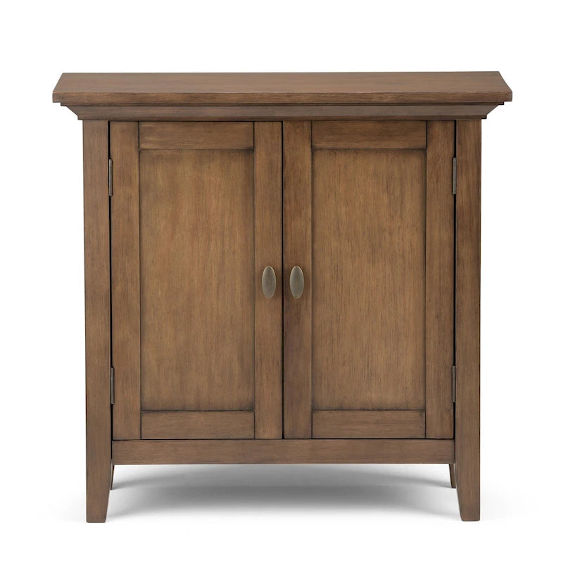 Meuble de rangement bas de transition en BOIS MASSIF 32 pouces WYNDENHALL Mansfield - 32 larg. x 14 prof. x 31 haut.