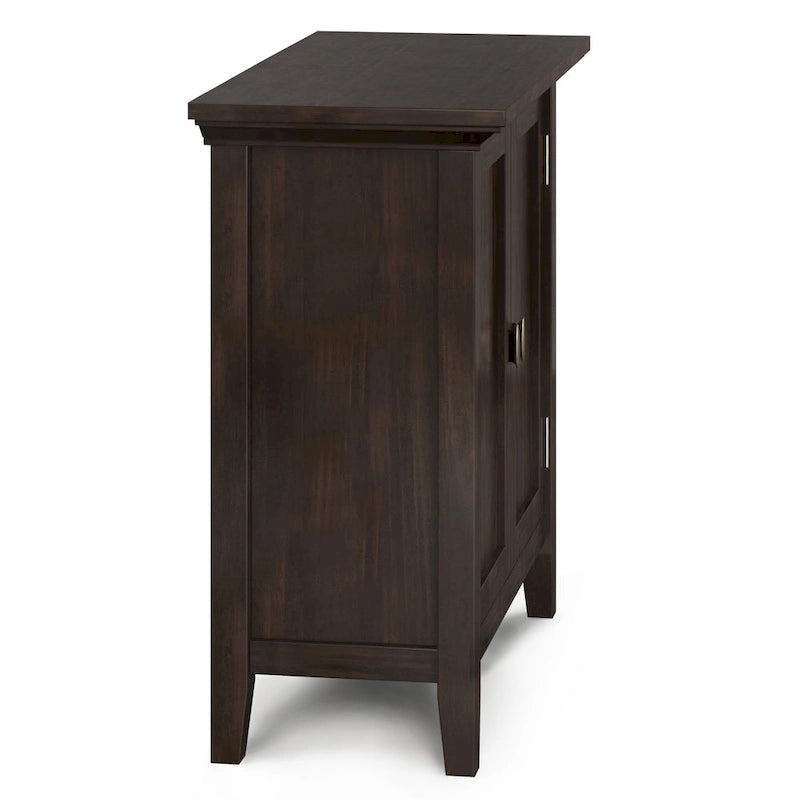 Meuble de rangement bas de transition en BOIS MASSIF 32 pouces WYNDENHALL Mansfield - 32 larg. x 14 prof. x 31 haut.
