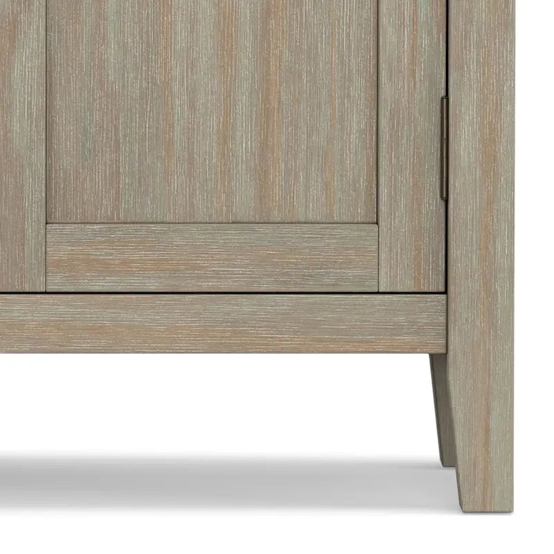 Meuble de rangement bas de transition en BOIS MASSIF 32 pouces WYNDENHALL Mansfield - 32 larg. x 14 prof. x 31 haut.