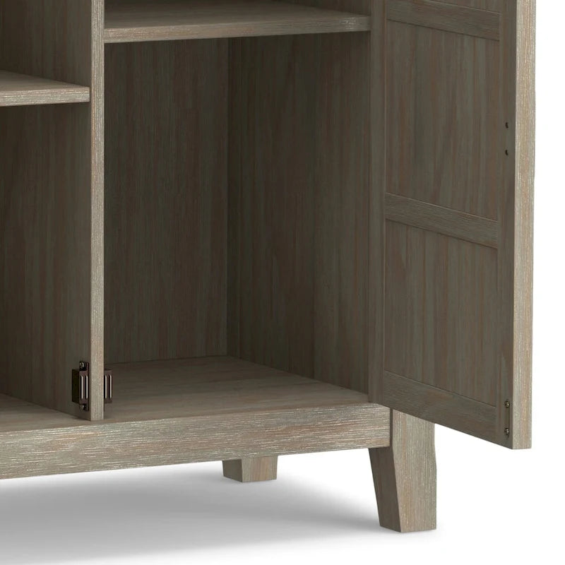 Meuble de rangement bas de transition en BOIS MASSIF 32 pouces WYNDENHALL Mansfield - 32 larg. x 14 prof. x 31 haut.