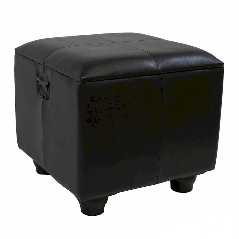 Pouffe de rangement carré Carmel International Caravan