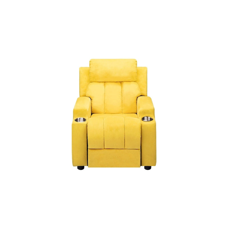 Sièges Magiques pour Super-Héros et Princesses, Fauteuil Inclinable Super Deluxe pour Enfants avec Repose-Pieds, Appui-Tête, 2 Porte-Gobelets
