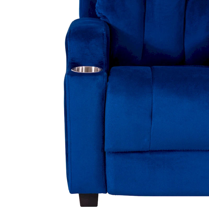 Sièges Magiques pour Super-Héros et Princesses, Fauteuil Inclinable Super Deluxe pour Enfants avec Repose-Pieds, Appui-Tête, 2 Porte-Gobelets