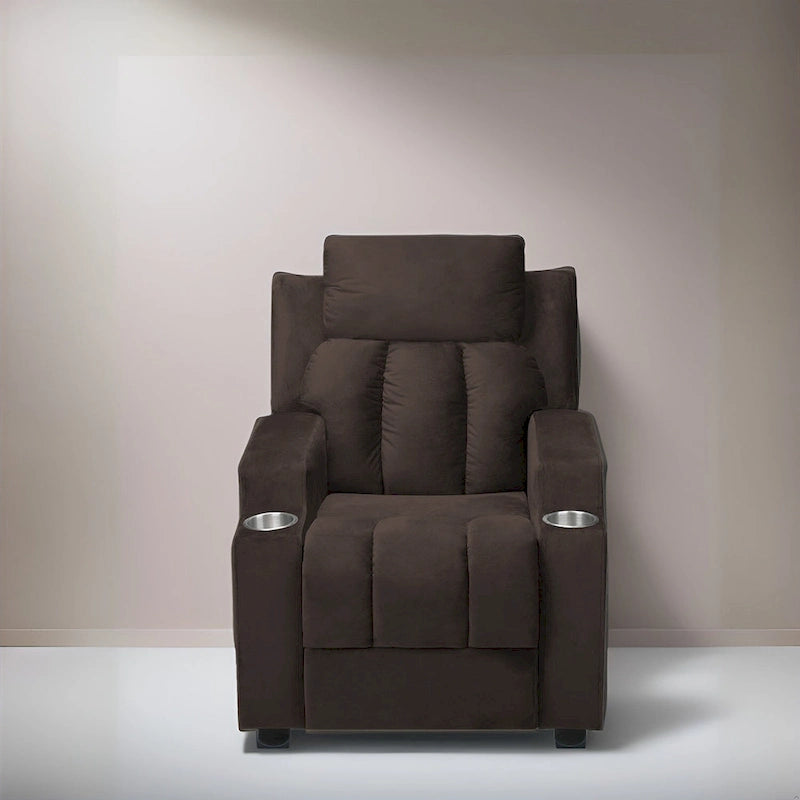 Sièges Magiques pour Super-Héros et Princesses, Fauteuil Inclinable Super Deluxe pour Enfants avec Repose-Pieds, Appui-Tête, 2 Porte-Gobelets