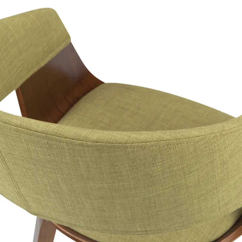 WYNDENHALL Calinda Chaise de salle à manger individuelle en bois courbé de style milieu de siècle - 20,5 larg. x 21,7 prof. x 30,9 haut.