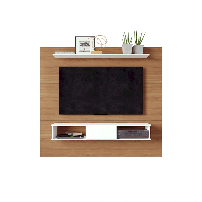 Meuble TV Midtown Concept à 2 étagères en bois composite de 70 pouces pour écrans plats