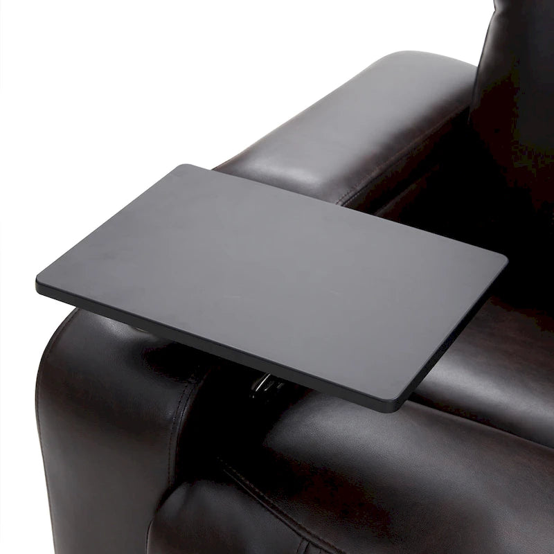 Fauteuil inclinable Nestfair Power Motion avec 2 porte-gobelets et tablette pivotante à 360°