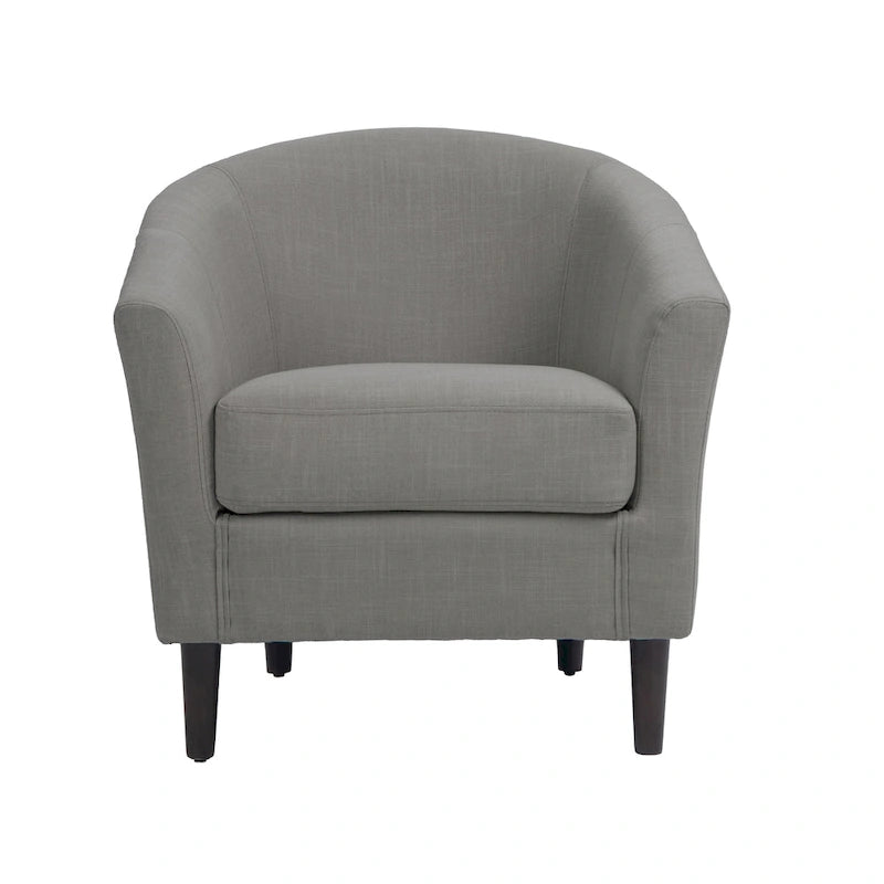 Fauteuils d'appoint modernes en forme de tonneau, Fauteuils club confortables