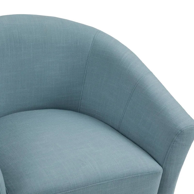 Fauteuils d'appoint modernes en forme de tonneau, Fauteuils club confortables