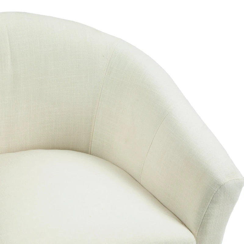 Fauteuils d'appoint modernes en forme de tonneau, Fauteuils club confortables