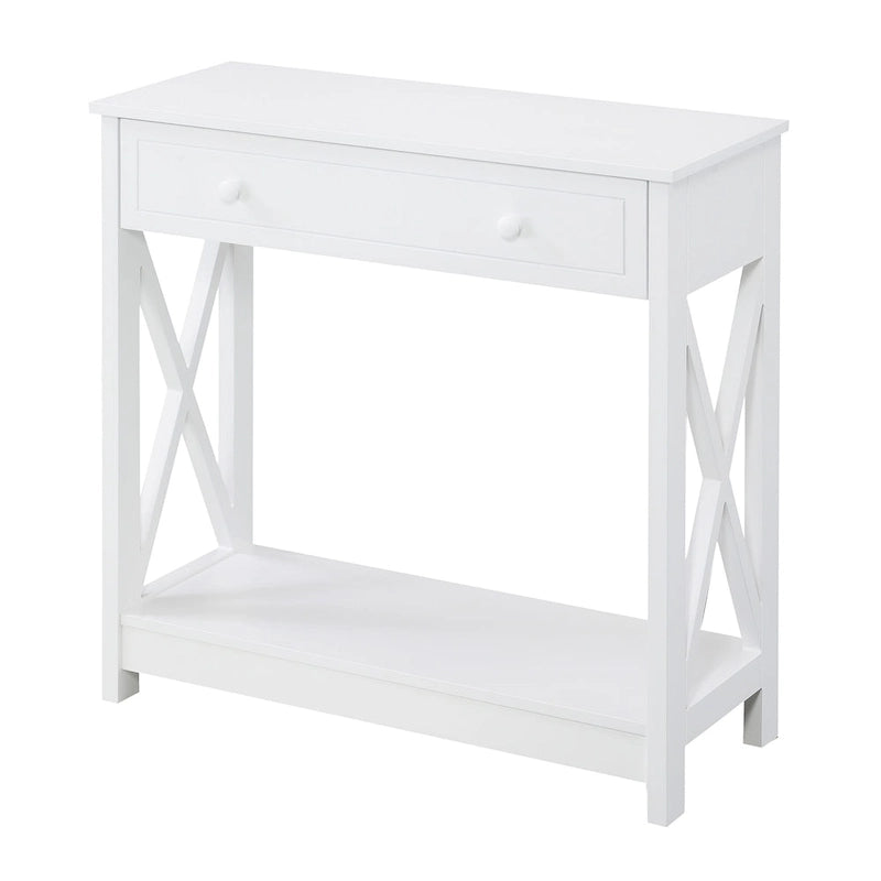 Console d'entrée/couloir à 1 tiroir et étagère Oxford de Convenience Concepts