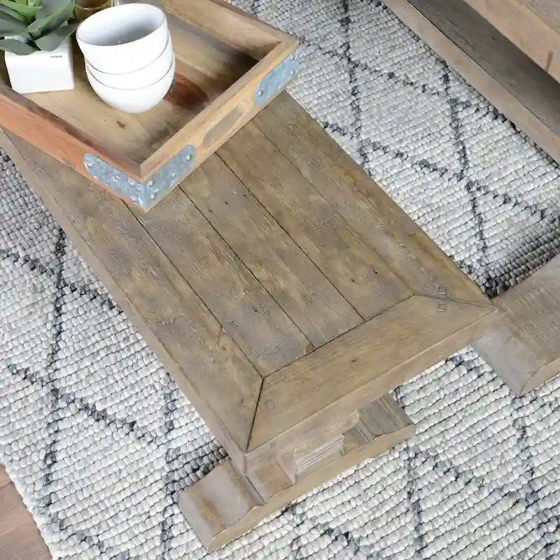 Banc de salle à manger Kasey en bois recyclé par Kosas Home