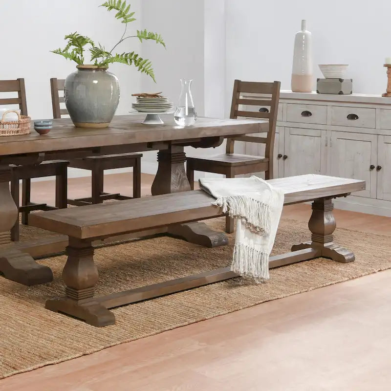 Banc de salle à manger Kasey en bois recyclé par Kosas Home