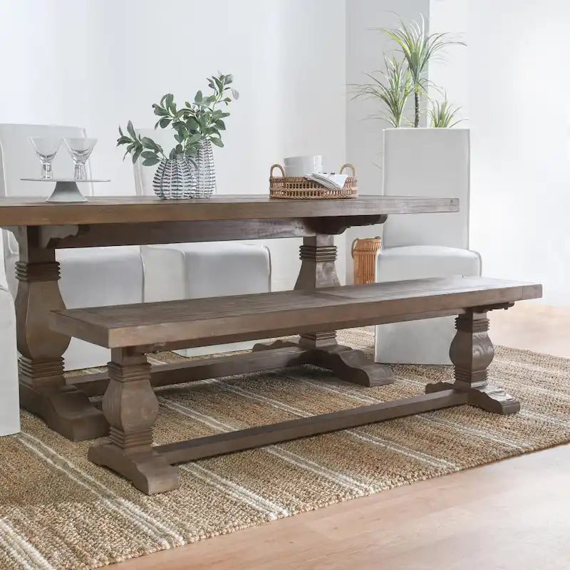 Banc de salle à manger Kasey en bois recyclé par Kosas Home
