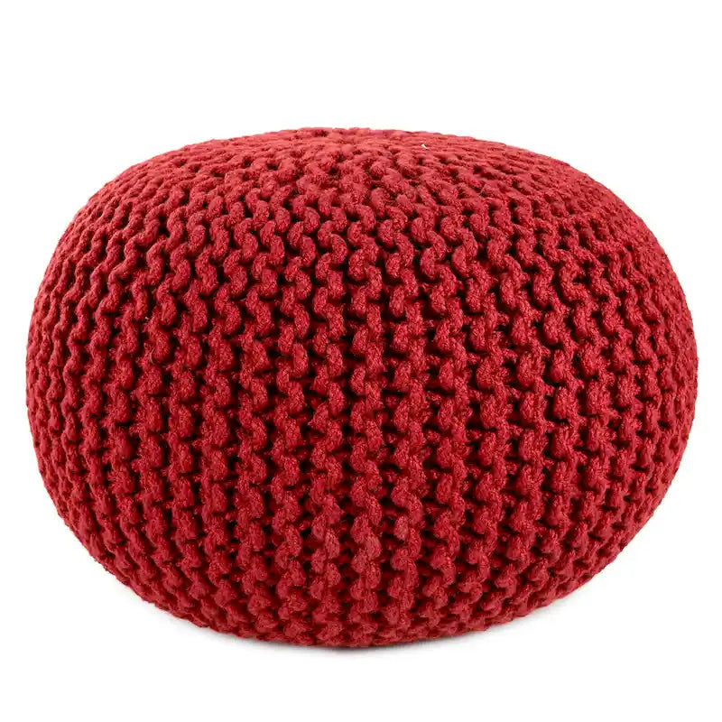 Pouf rond Asilah d'intérieur et d'extérieur - 20x20x14