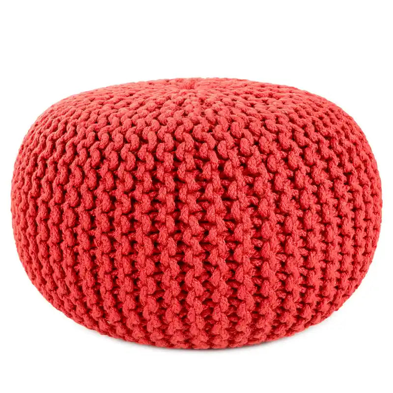 Pouf rond Asilah d'intérieur et d'extérieur - 20x20x14