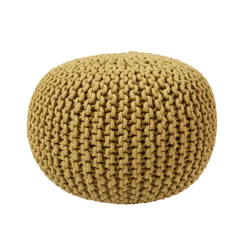 Pouf rond Asilah d'intérieur et d'extérieur - 20x20x14