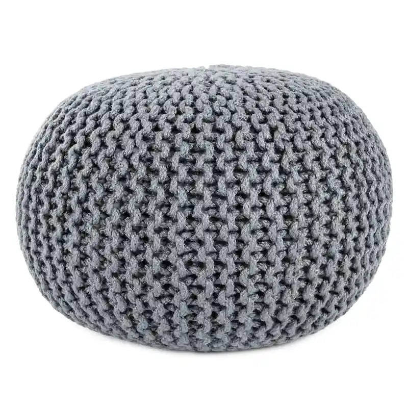 Pouf rond Asilah d'intérieur et d'extérieur - 20x20x14