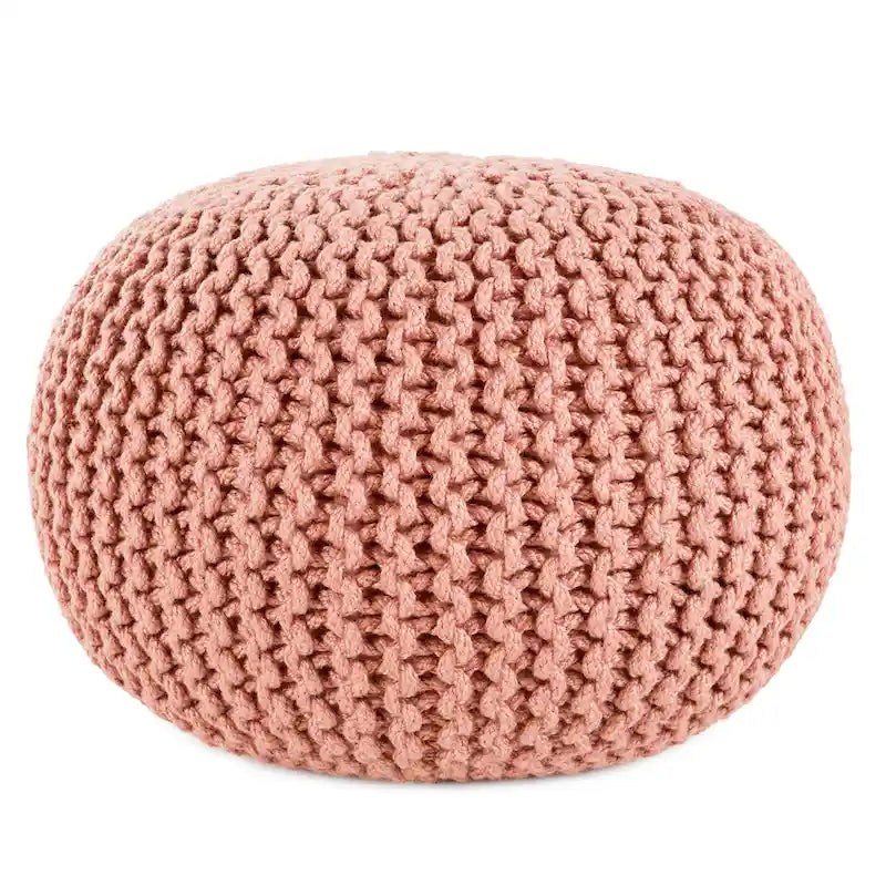 Pouf rond Asilah d'intérieur et d'extérieur - 20x20x14