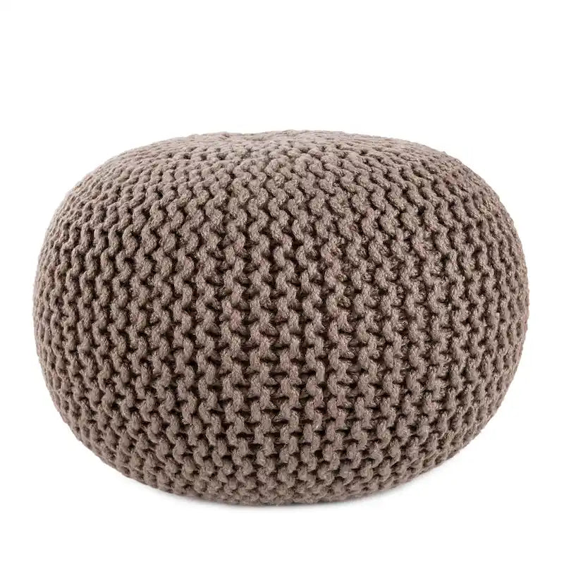 Pouf rond Asilah d'intérieur et d'extérieur - 20x20x14