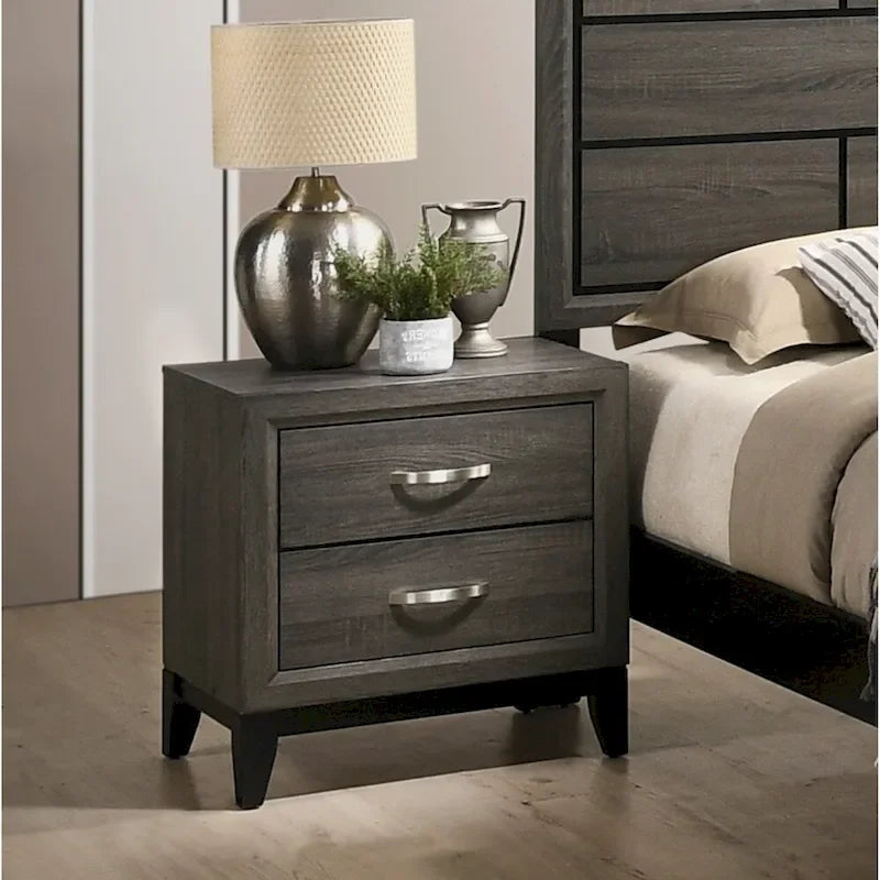 Ensemble de chambre à coucher 5 pièces contemporain Stout Panel de Roundhill Furniture