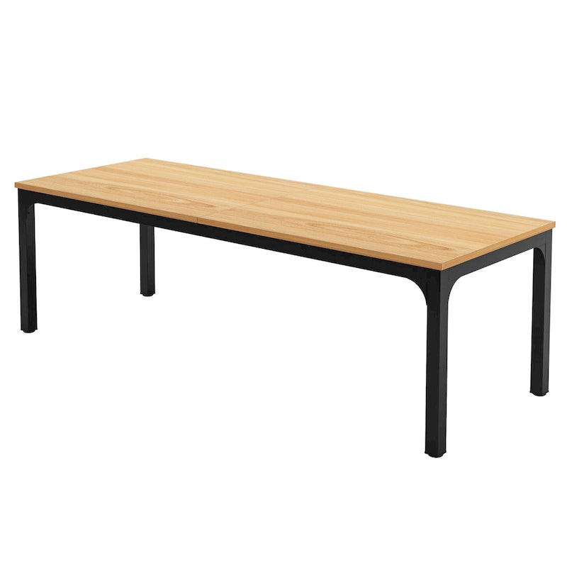 Bureau d'ordinateur extra-long de 200 cm pour 2 personnes